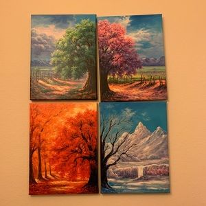 Four season canvas frame